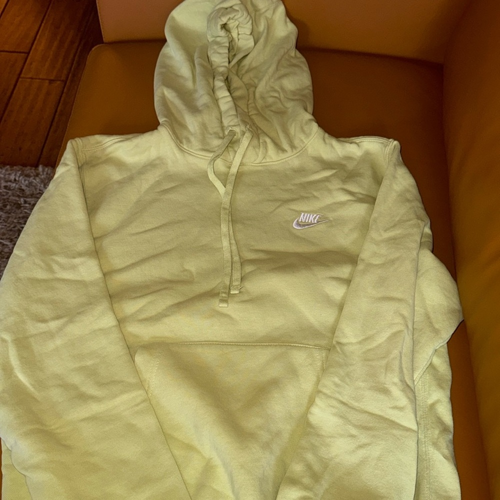 Nike Light Lime Green Pullover Hoodie
